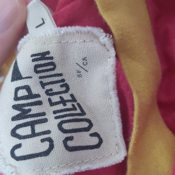 Camp Collection colorblock T shirt size L - Picture 4 of 5